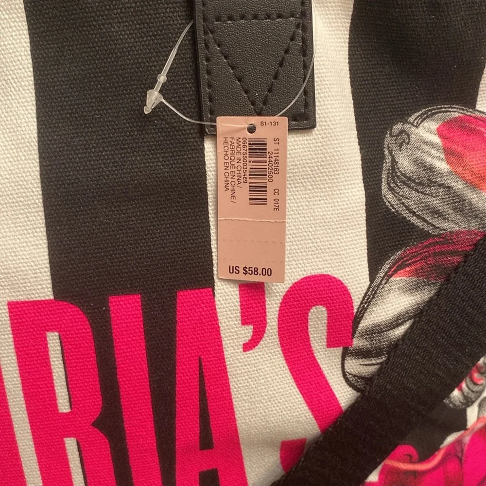 Victoria secret tote and beach towel set